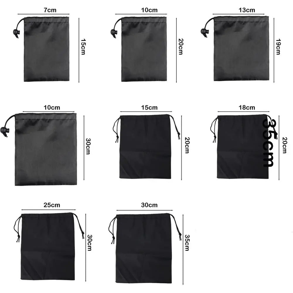 Waterproof Drawstring Storage Pouch – Multi-Use Oxford Bag