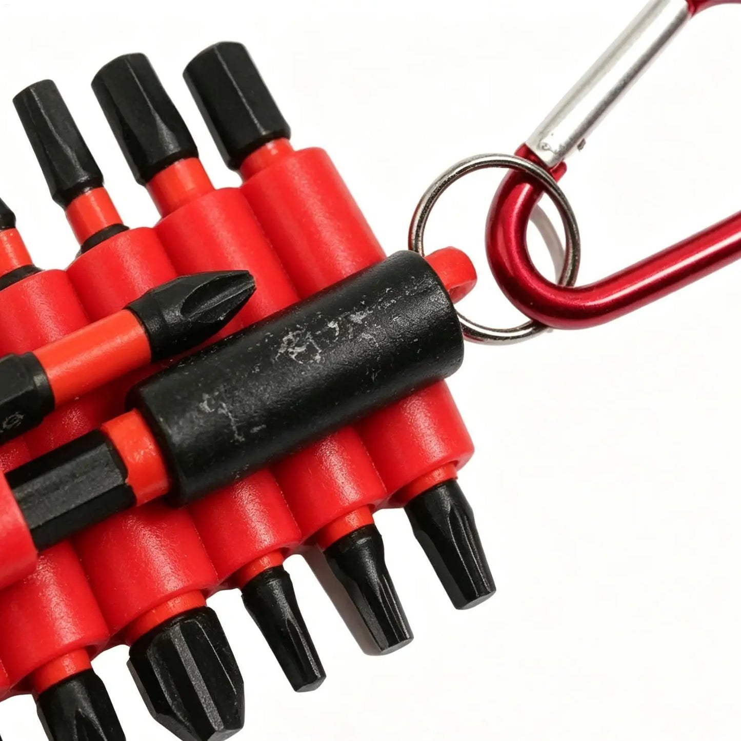 22-Pc S2 Steel Impact Screwdriver Bit Set with Organizer