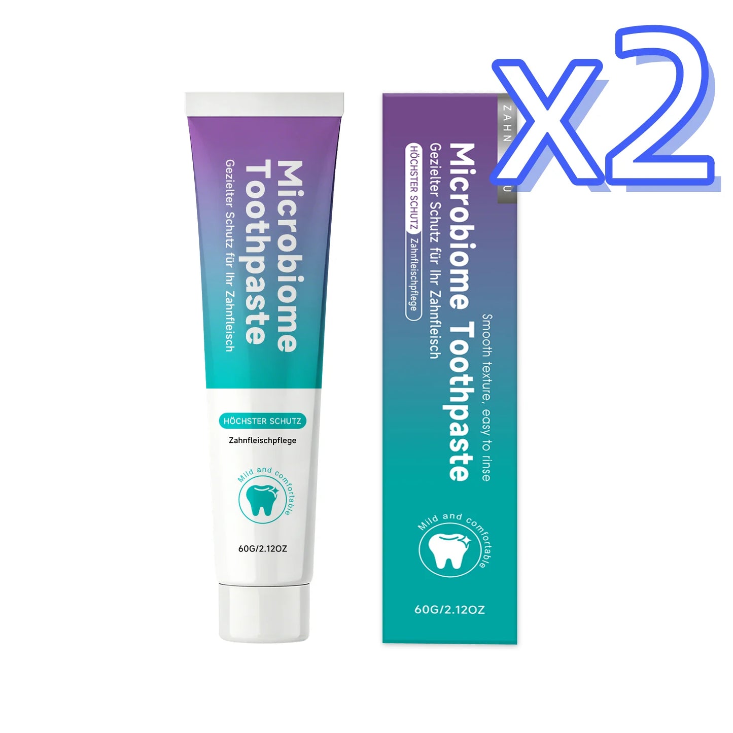 Menthol Toothpaste Instant Fresh Breath Remove Stains Clean Oral Bacteria Protect Enamel Health Teeth Brightening Toothpaste 60g Peaceful Pleasures Health and Wellness 60g Boxed x 2