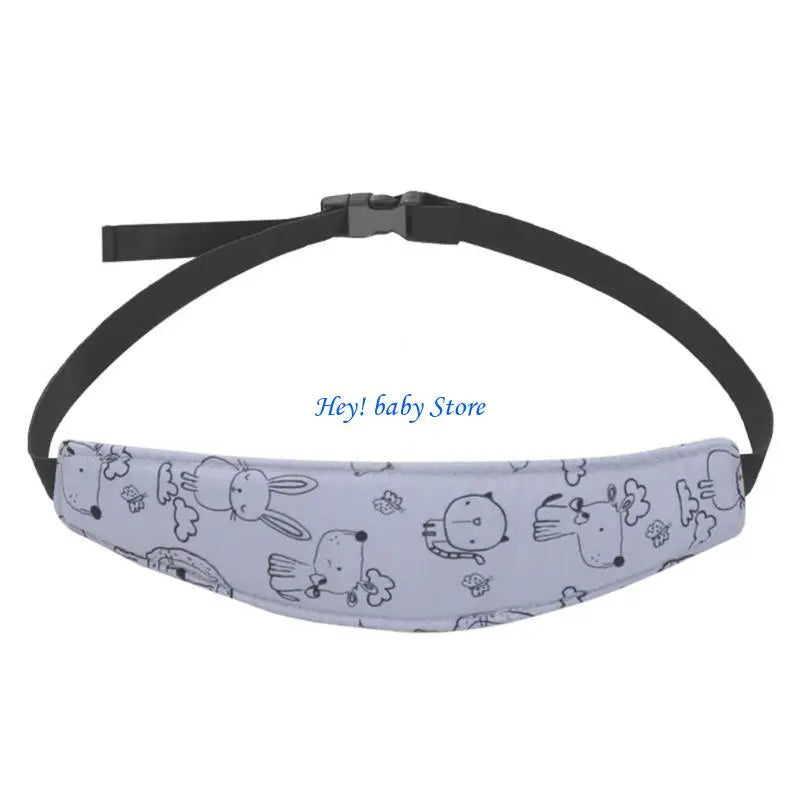 Baby Toddler Car Seat Head Support Safety Pillow with Strap