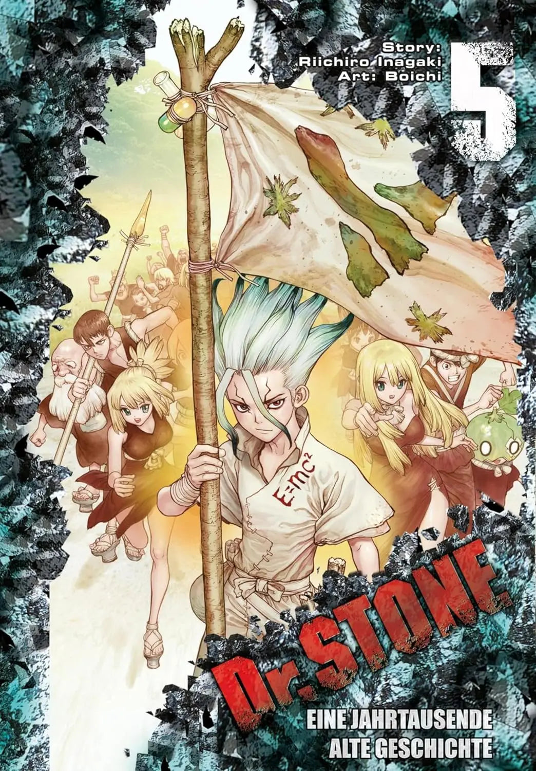Dr. Stone Anime Canvas Wall Art Poster | Retro Graffiti Fan Gift