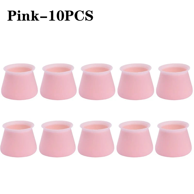 Silicone Chair Leg Caps | Anti-Slip Floor Protector Pads