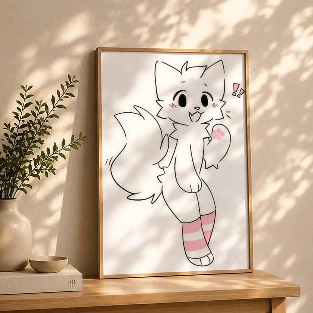 Meme B-Boykissers Poster HD Self Adhesive Waterproof Wall Art Ideal for Home Office Dorm Bedroom Great Gift Peaceful Pleasures Health and Wellness