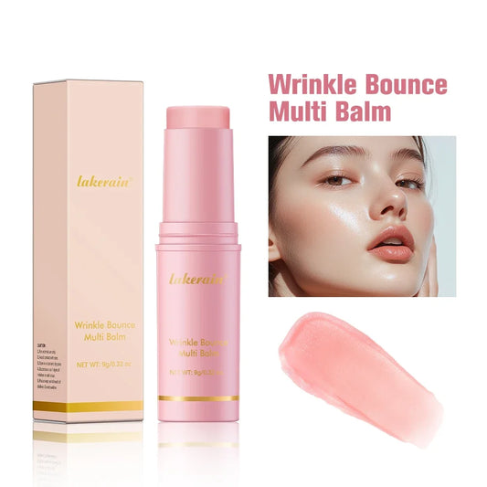 Moisturizing Wrinkle Bounce Multi Balm Collagen Multi Balm Stick Wrinkle Bounce Balm Multi Cream Dull Cosmetics Korean Peaceful Pleasures Health and Wellness