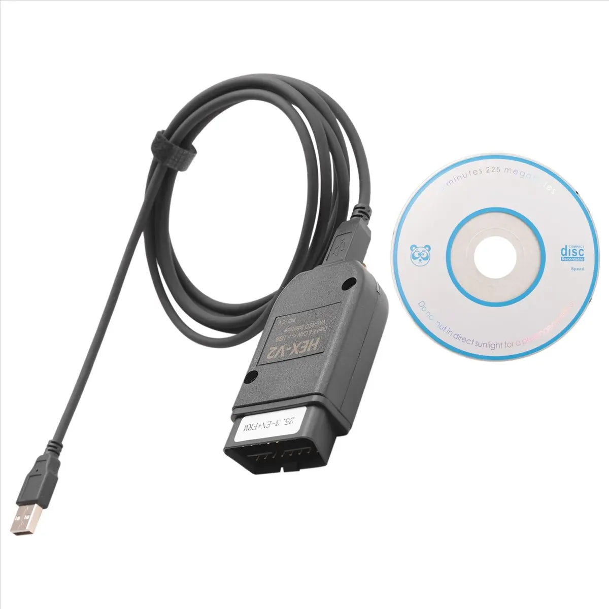 *ABDH Newest VCDS 25.3 VAG Scanner Tool Cable OBD2 Diagnostic HEX V2 Wesheu VCDS VAG COM for Audi SKODA VW Car Peaceful Pleasures Health and Wellness
