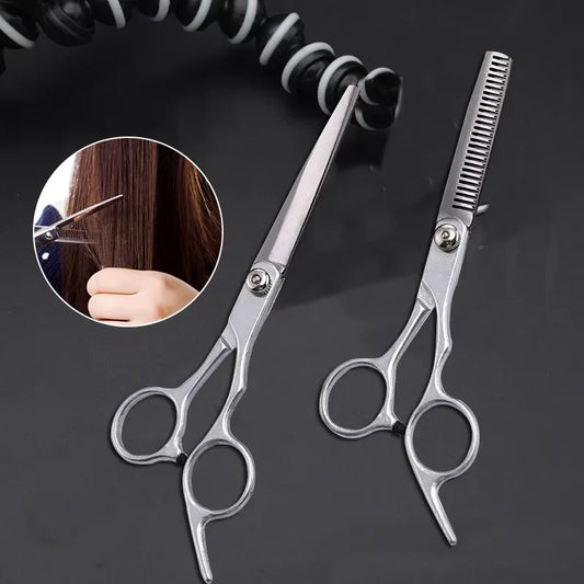 6-Inch Professional Hair Cutting & Thinning Scissors Set Hair Scissors Set Oasis Select