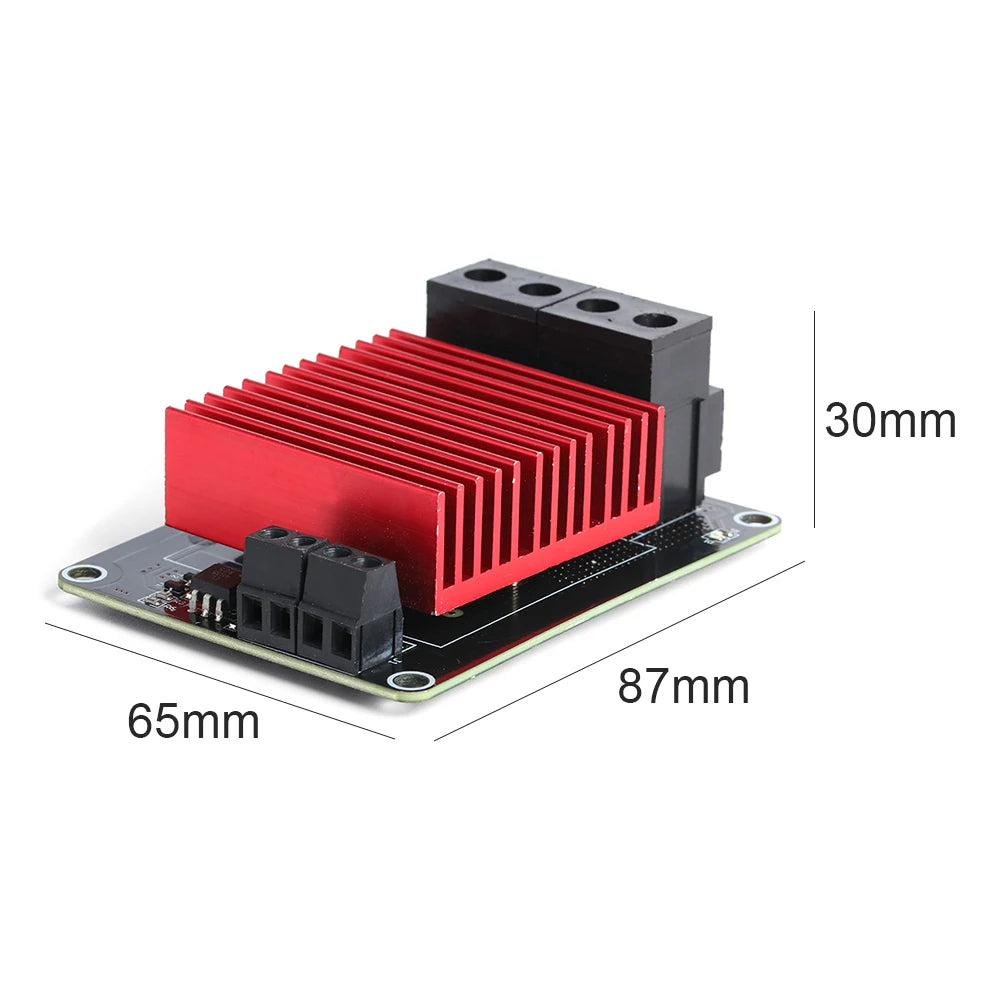 Heat Bed Extruder 3D Printer Accessories 3D Printer Part Heating Controller 30A for Heat Bed MOS Module Peaceful Pleasures Health and Wellness