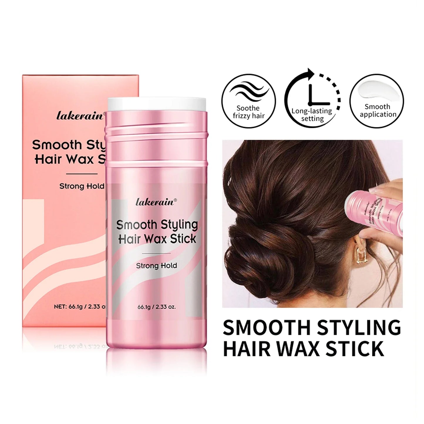 Hair Wax Stick for Women – Anti-Frizz Smoothing Pomade
