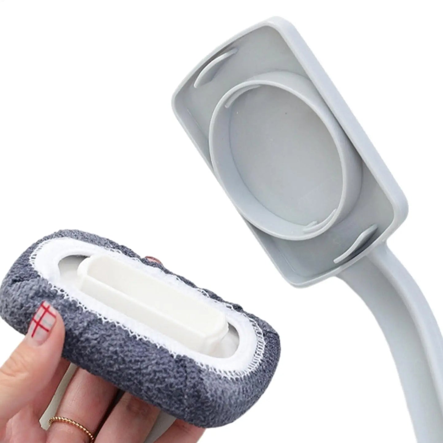 Back Scrubber for Shower Anti Slip Portable Cleaning Cleaner Washer Bath Brush with Long Handle for Showering Bathing Washing Peaceful Pleasures Health and Wellness