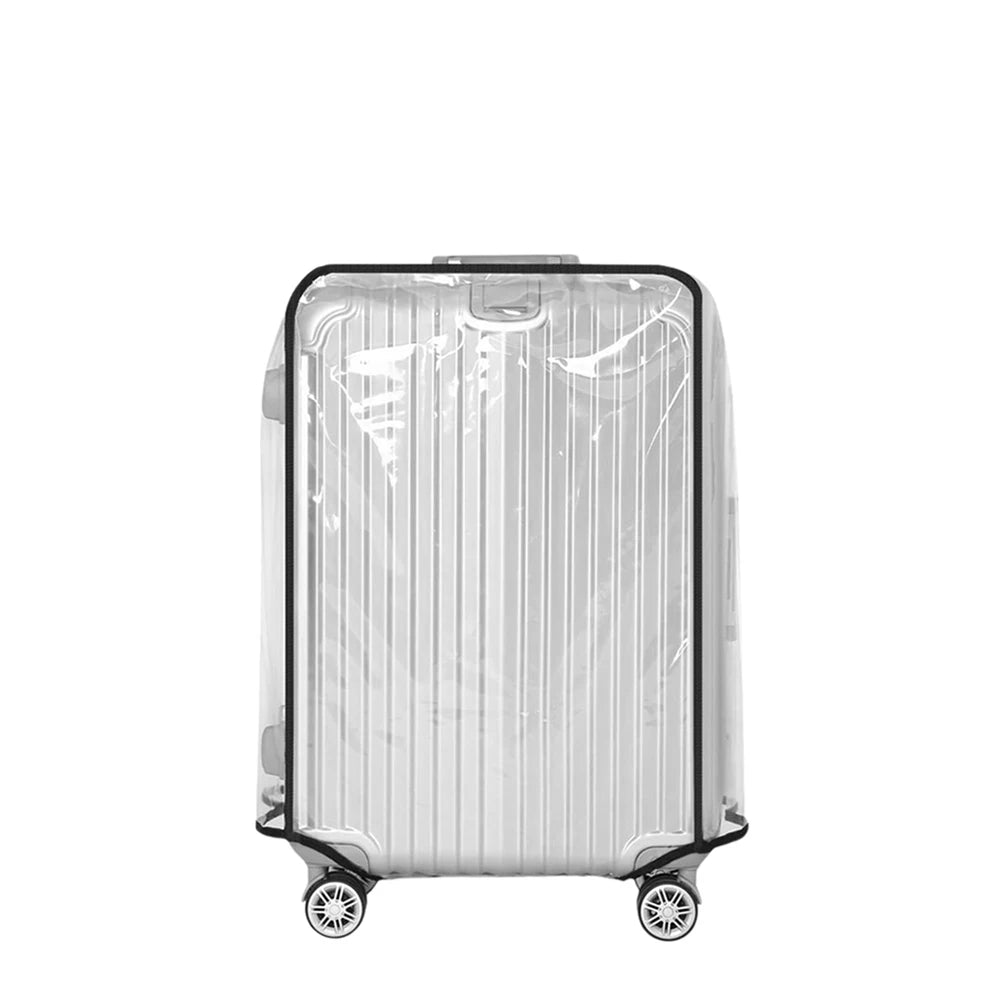 Clear PVC Suitcase Cover Protector 18–30 Inch Peaceful Pleasures Health and Wellness 18inch United States