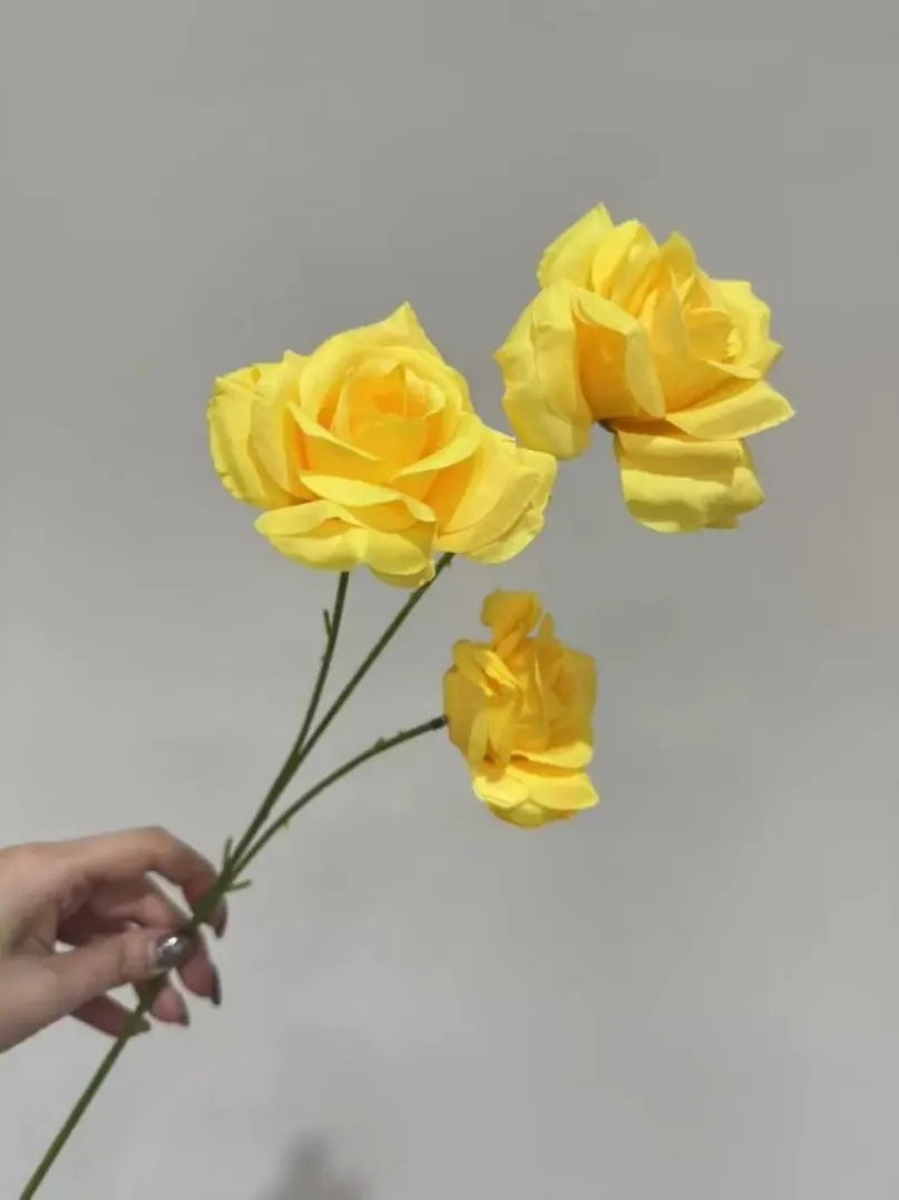 Silk Rose Bouquet – Artificial Flowers for Wedding & Home Décor