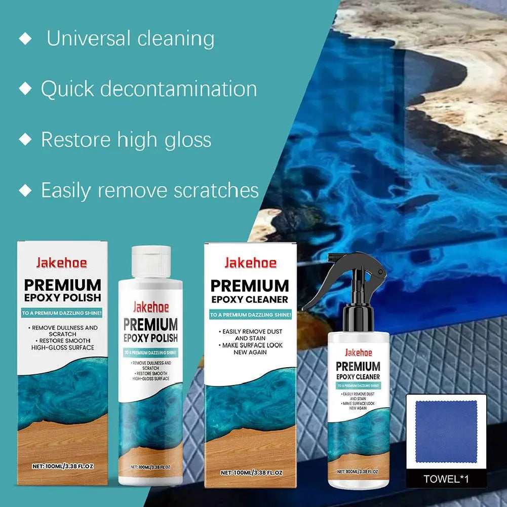 Resin Epoxy Polishing Kit for Scratch Removal Peaceful Pleasures Health and Wellness