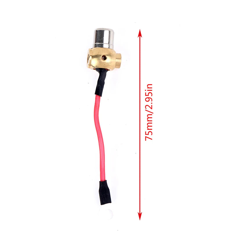 Red RCA Female Jack Connector for Coil Tattoo Machine