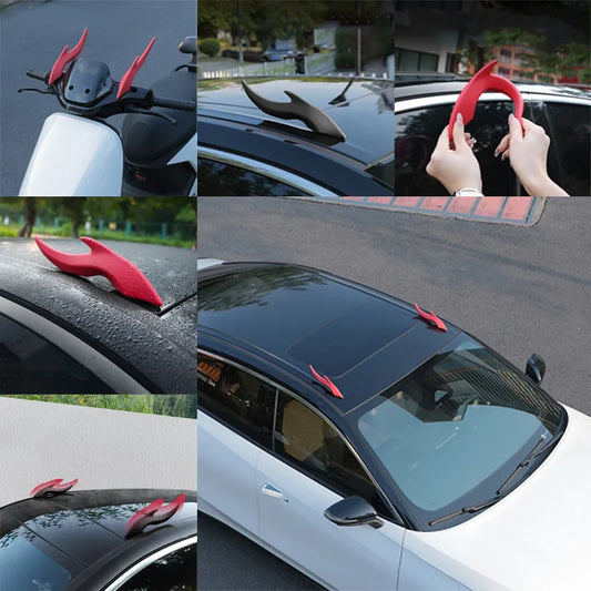 3D Dragon Horn Car Roof Decoration Sticker | SUV Truck Motorcycle Car Roof Ornament Oasis Select