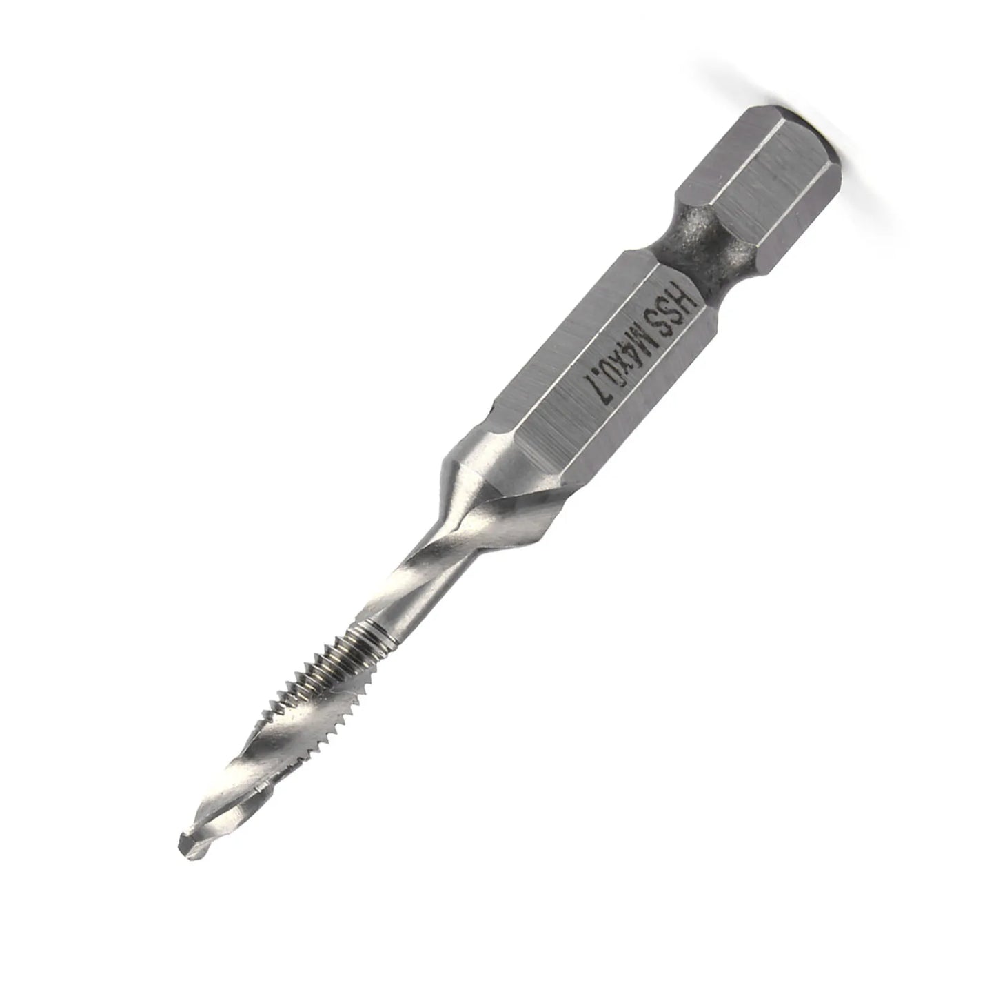 Hex Handle Tap Drill Bits M6 HSS 1 4 Shank Taper Power Tool Part Bit