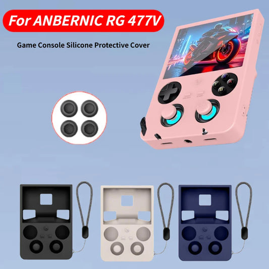 Silicone Case for ANBERNIC RG477V – Shockproof Protective Cover Console Silicone Case Oasis Select