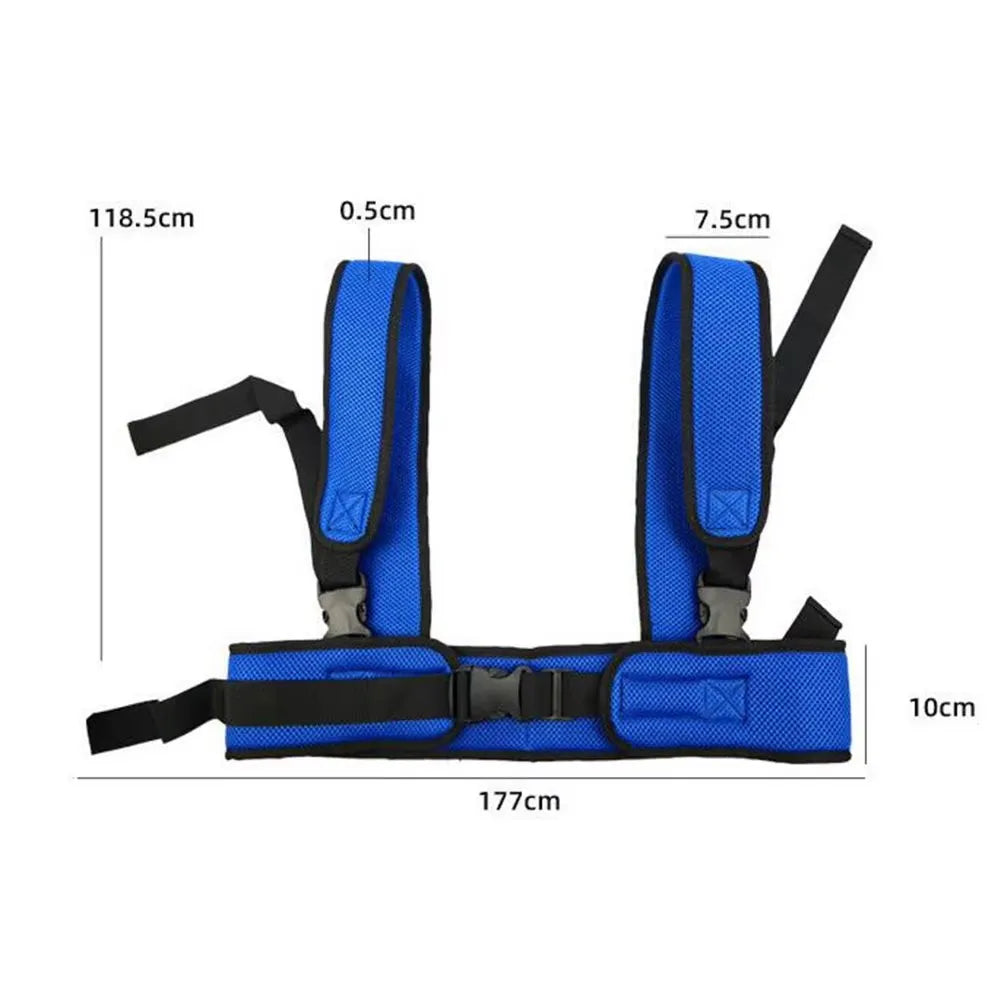 Wheelchair Waist Strap Belt Breathable Elderly Wheelchair Anti-Fall Azimuth Support Fixing Straps Nursing Band For Elderly Peaceful Pleasures Health and Wellness