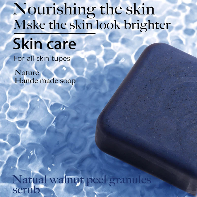 Handmade Soap 2 bars, Handmade Soap for Face and Bath, Turmeric Soap, Scrubber Soap for Deep Cleansing, Exfoliation, Body Moistu Peaceful Pleasures Health and Wellness