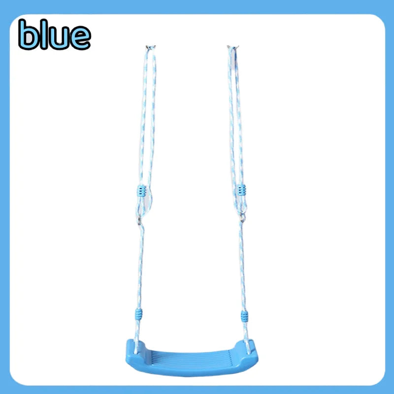 Children's Swing Toys Garden Hanging Rainbow Swing, Convenient Indoor and Outdoor Baby Swing, Children's Outdoor Game Toys Peaceful Pleasures Health and Wellness Sky blue