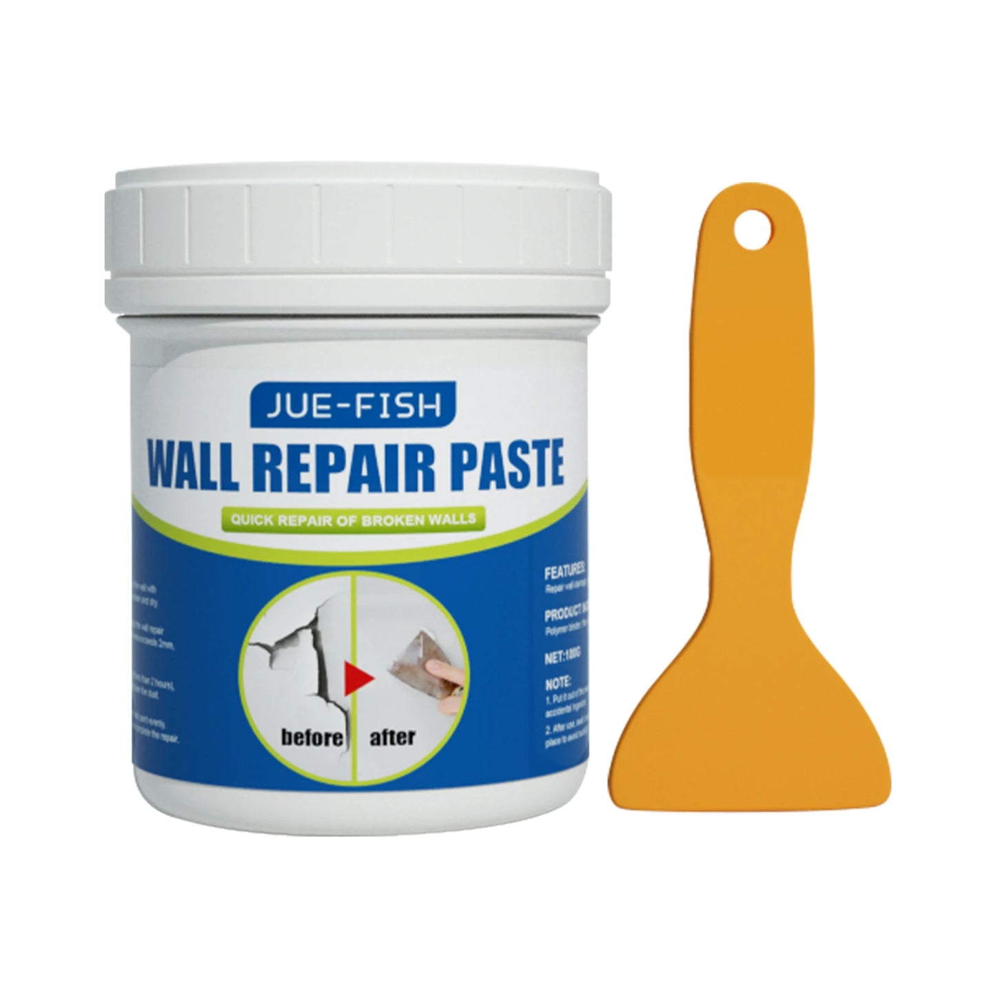 All-Purpose Wall Repair Paste | Quick-Dry Spackling Plaster