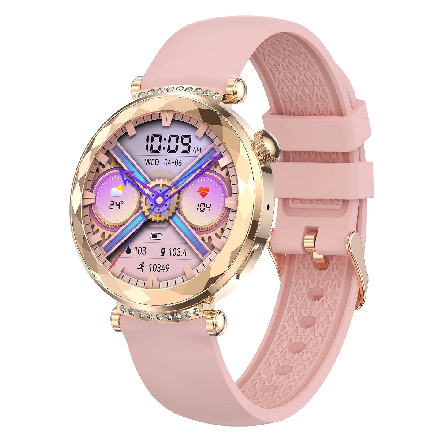 MINGCC HK88 Women's Smartwatch – AMOLED, NFC & Bluetooth