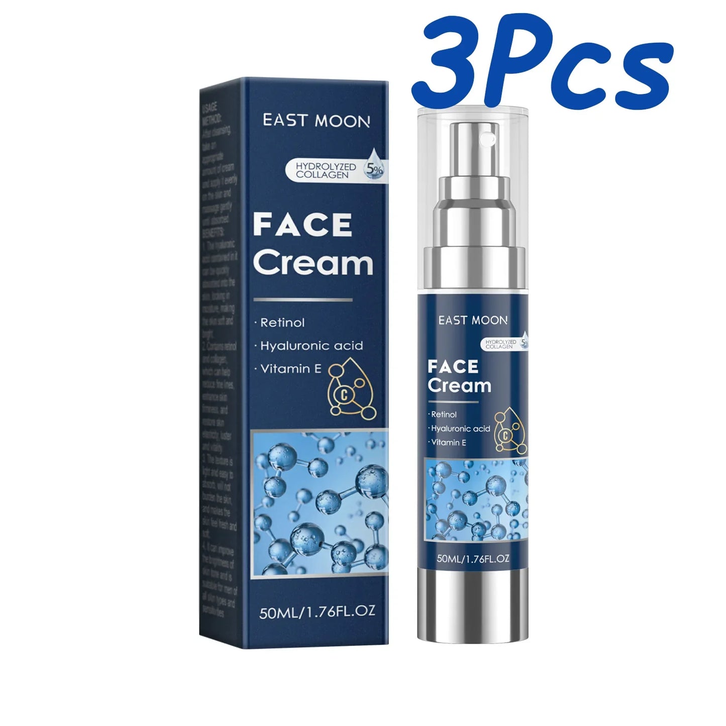 East Moon Retinol Face Cream for Men – Anti-Aging & Firming
