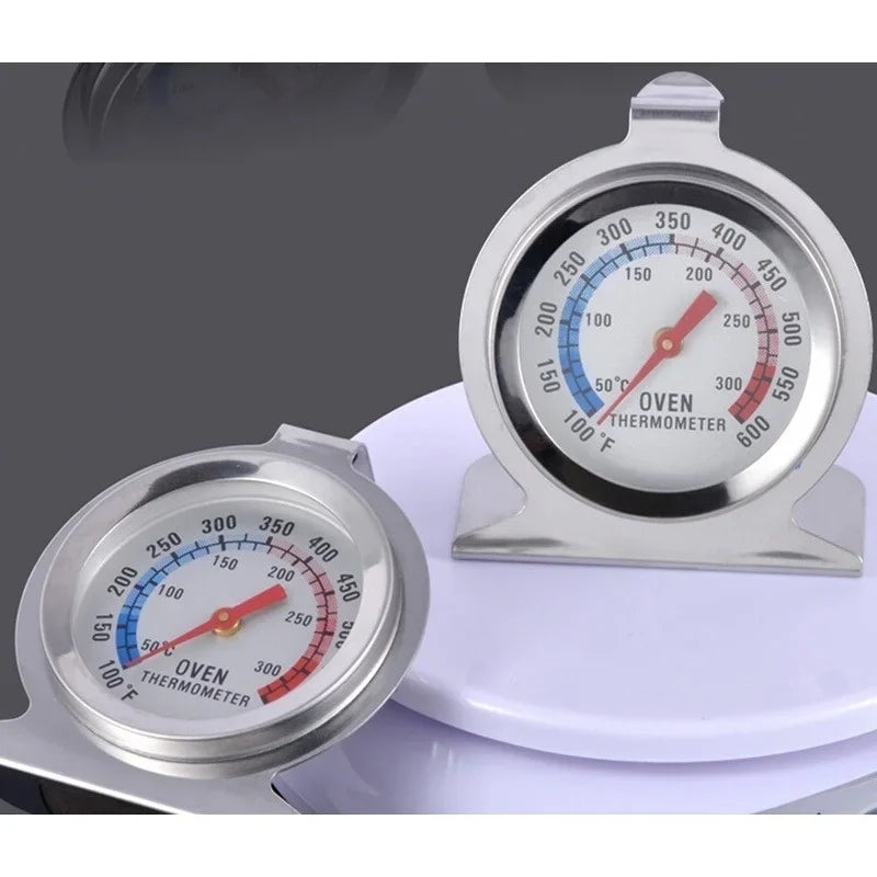 Household Thermometer Stainless Steel Oven Large Diameter Vertical