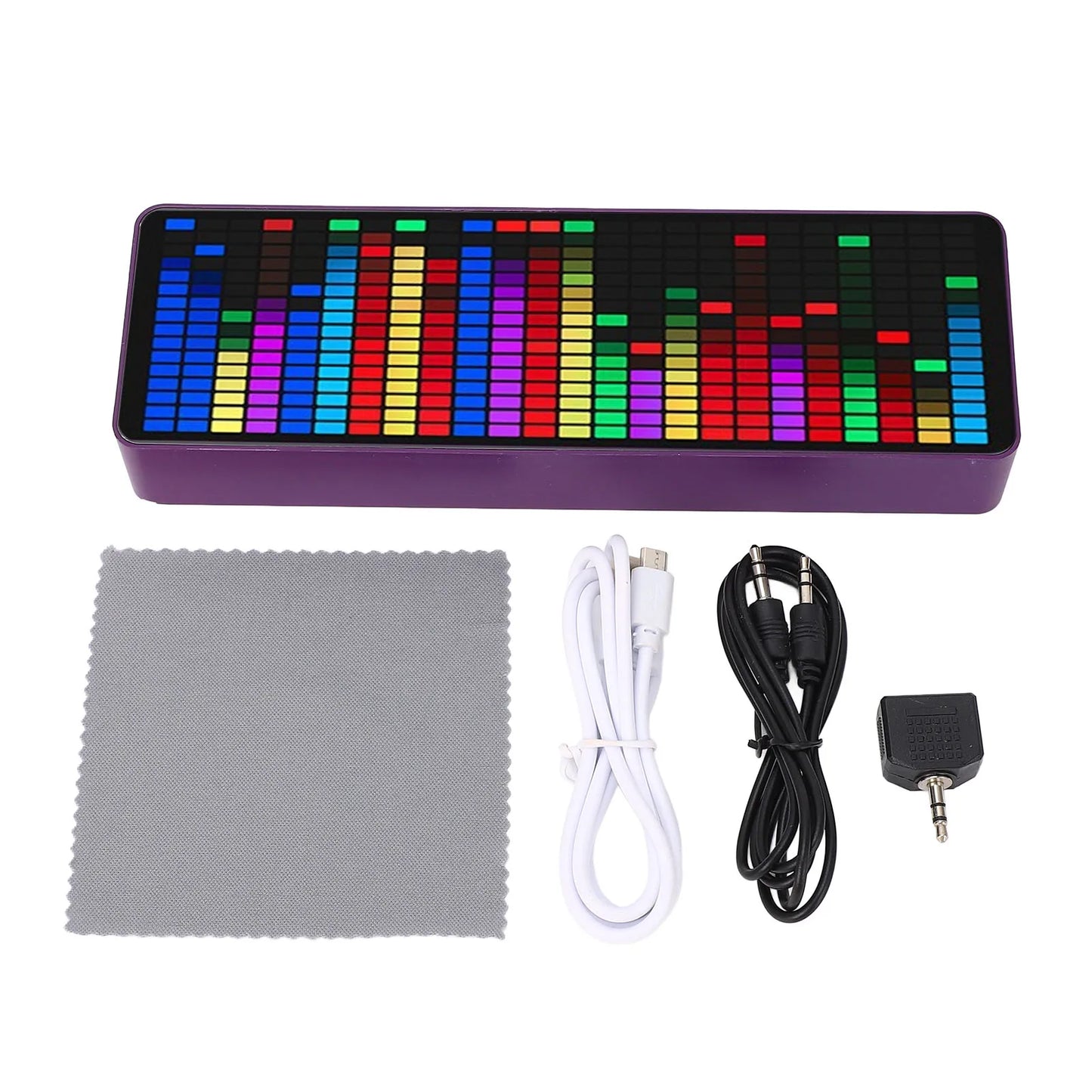 Music Rhythm Analyzer Spectrum Pickup 7 Levels Brightness Setting 5V