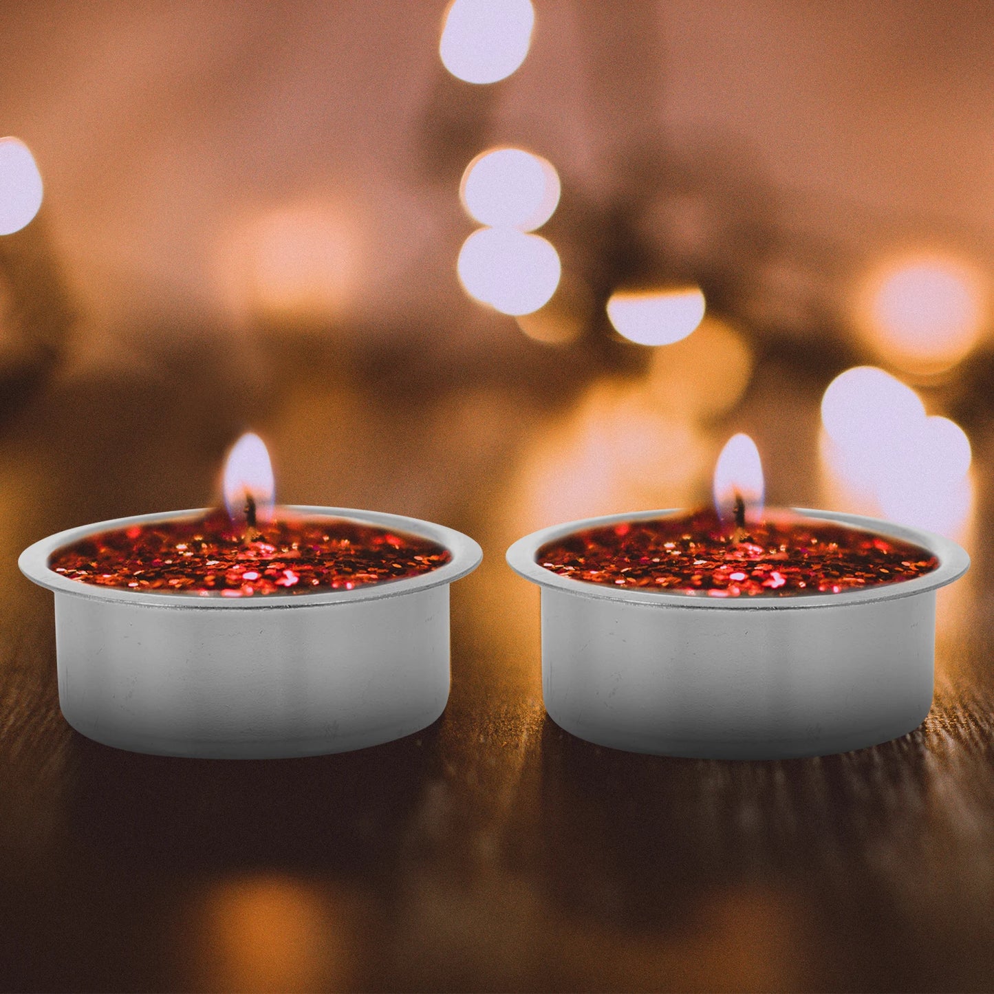 4Pcs Halloween Metal Cups Metal Cup Tin Votive Mini Candlestick Holders Halloween Party Decoration Tea Light Cups Peaceful Pleasures Health and Wellness