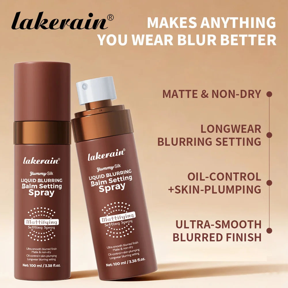 Setting Powder & Setting Spray Set Long Lasting Makeup Setting Even Skin Tone Control Oil Smooth Matte Finish Makeup Setting Kit Peaceful Pleasures Health and Wellness