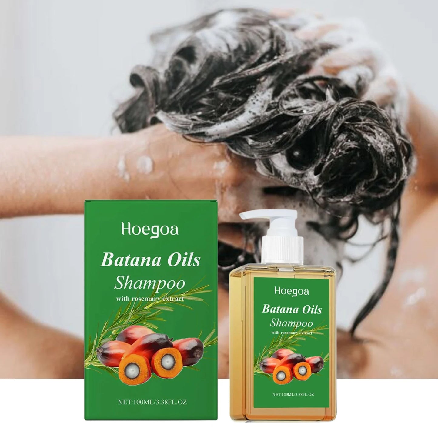 HOEGOA Batana Oil Shampoo – Repair, Nourish & Dandruff Control