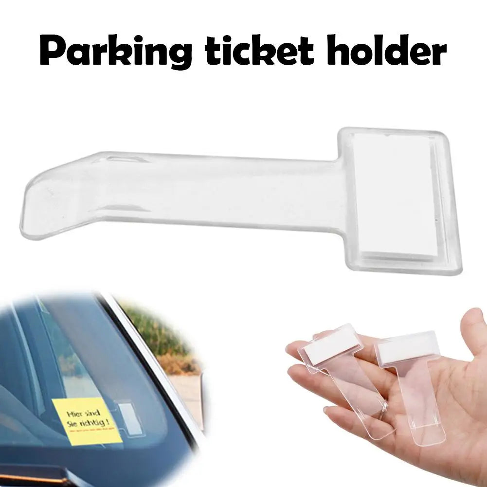 5pcs Car Parking Ticket Clip Windscreen Card Bill Holder Mount Fastener Organizer Car Styling Windshield Stickers Home Office Peaceful Pleasures Health and Wellness