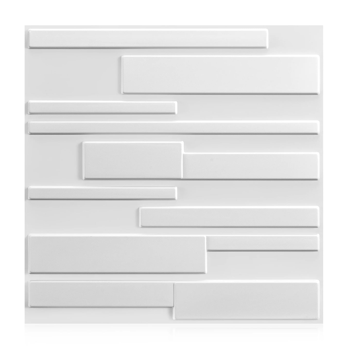 3D Wall Panels for Interior Wall Decor, Modern Diamond Textured Accent Wall Paneling for Gaming Living Room TV Wall Background Peaceful Pleasures Health and Wellness Gemini black white 20pcs
