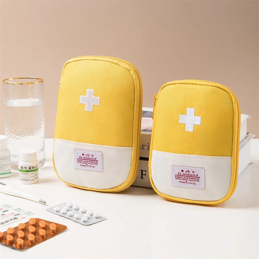 1 Piece Portable Medical Kit Medicine Storage and Dispenser Bag Travel Outdoor Pill Box Storage First Aid Kit Peaceful Pleasures Health and Wellness
