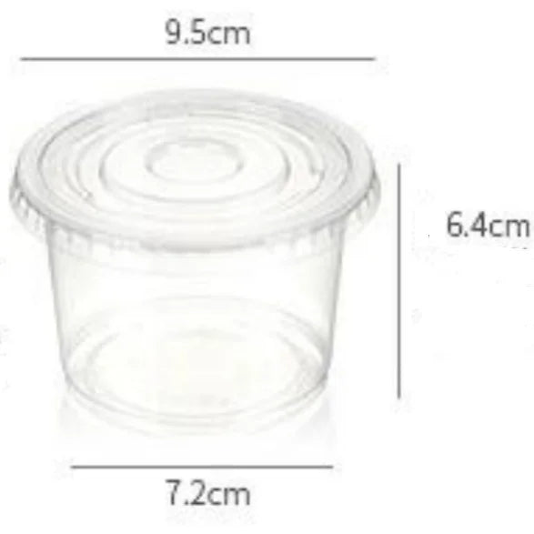 8/10OZ Plastic Parfait Cups with Flat Lids Disposable Dessert Cups with Lids Clear Plastic Fruit Cups Snack Cups with Lid Peaceful Pleasures Health and Wellness 300ml 50pcs