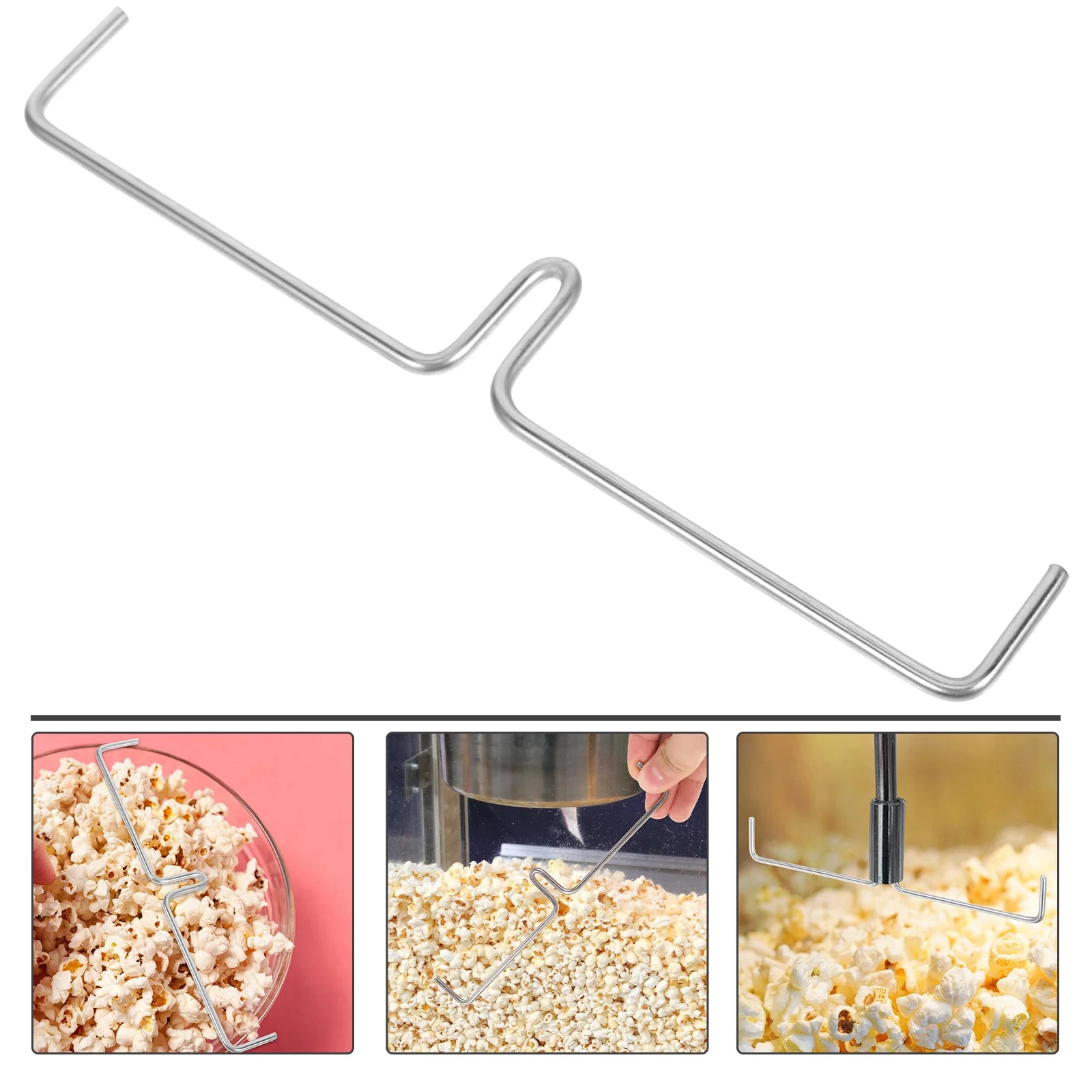 Mixer Stirring Rod Popcorn Machine Replacement Stirring Rod Popcorn Machine Mixer Popcorn Stirring Rod Popcorn Machine Mixer Peaceful Pleasures Health and Wellness Default Title
