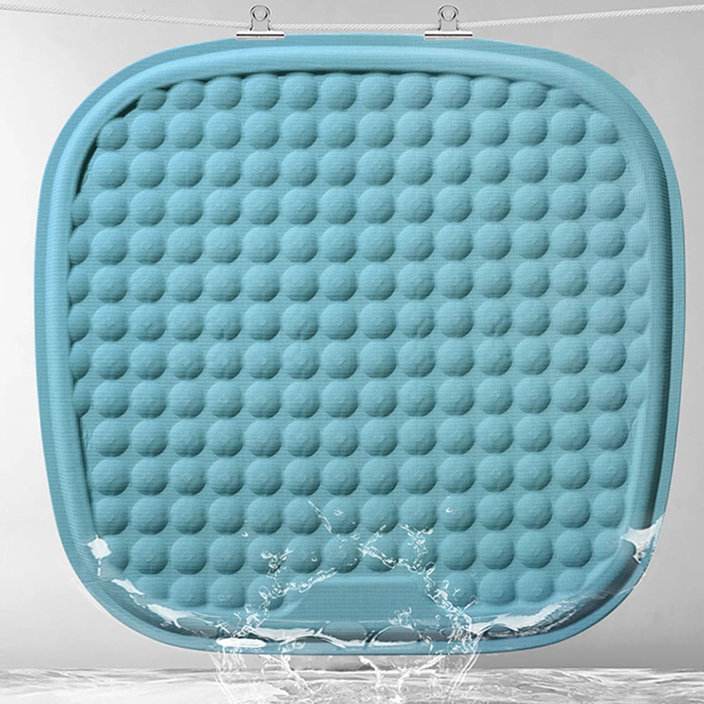 Car Seats Cushion Soft Breathable Non-Slip Gel Cooling Seats Cushion For Office Chair Non-Slip Gel Seats Pad For Long Sitting Peaceful Pleasures Health and Wellness