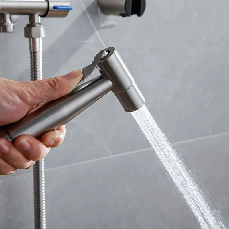 304 Stainless Steel Handheld Bidet Sprayer Set | 1.5M Hose