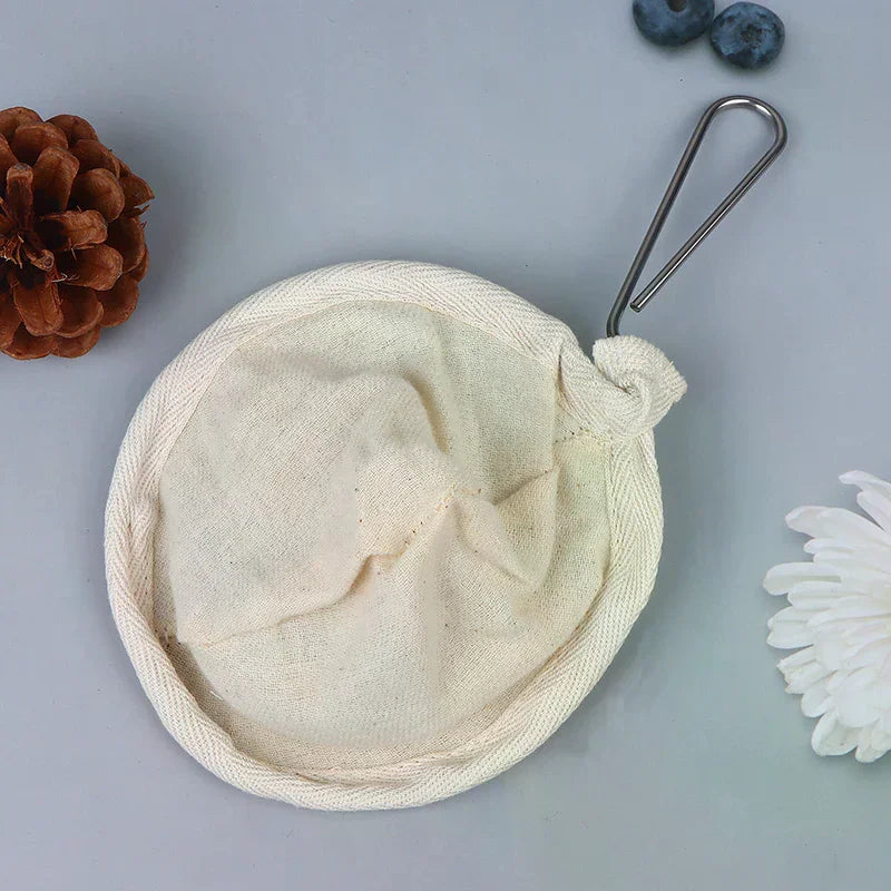 Reusable Coffee Cloth Strainer & Tea Filter Mesh Basket