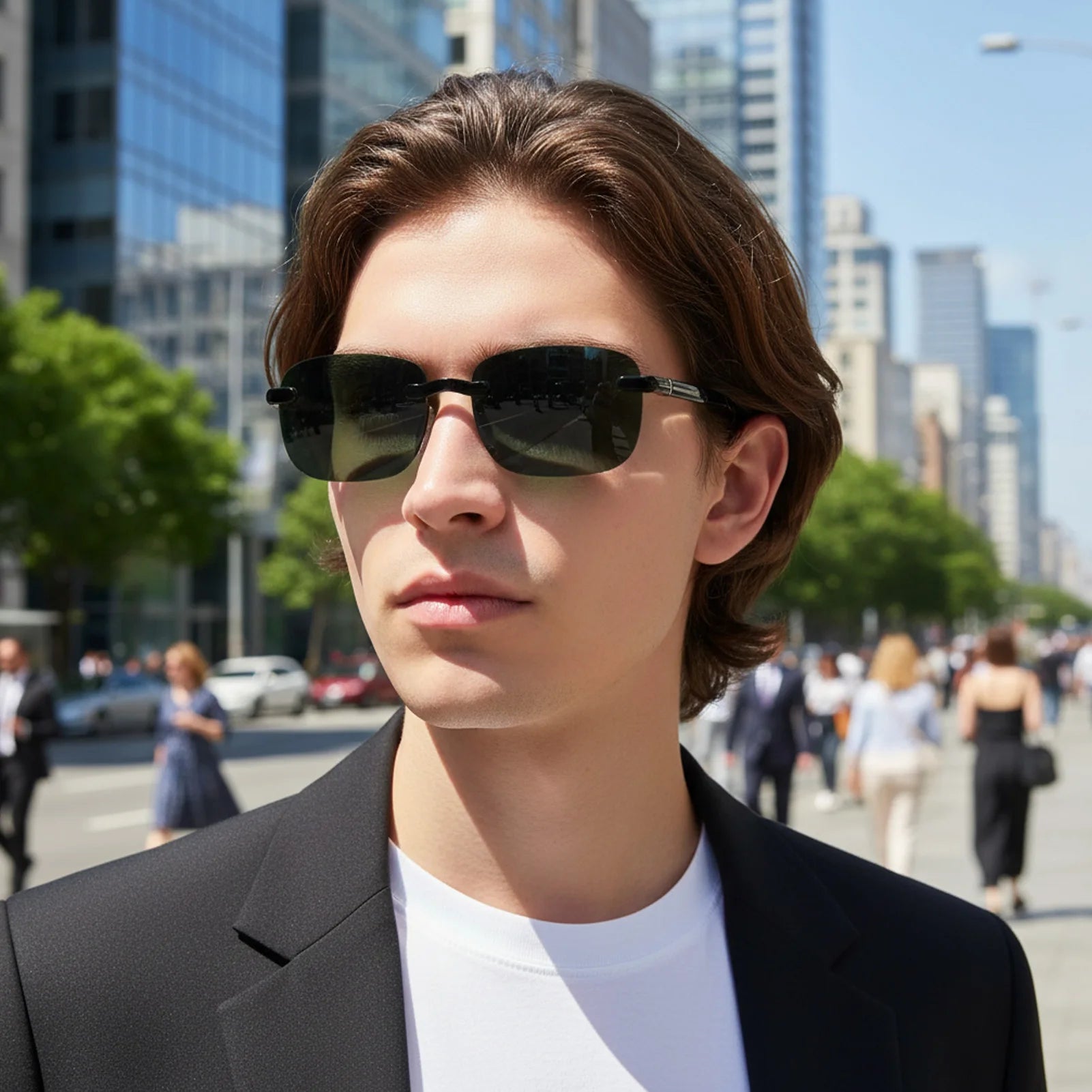 Polarized-Sunglasses For Men Driving And Fishing UV400-Protection Lightweight Frame Peaceful Pleasures Health and Wellness