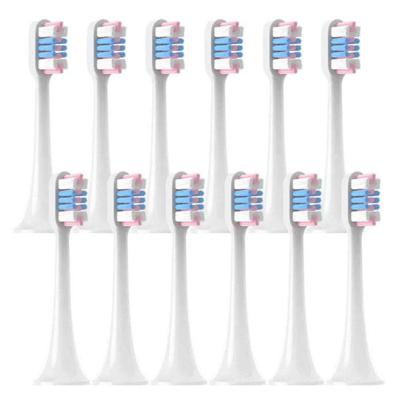 12-Pack Brush Heads for Xiaomi Mijia T300/T500/T700 | Soft