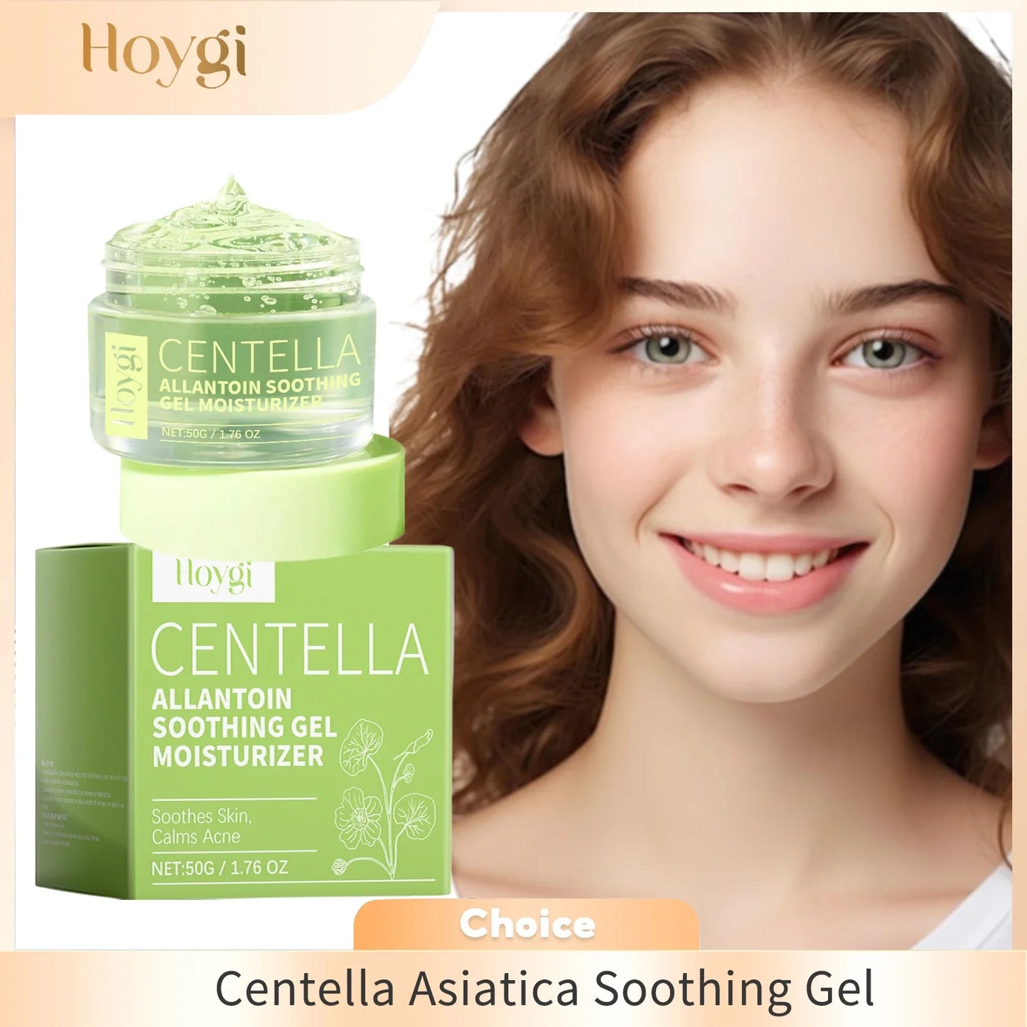 Hoygi Centella Asiatica Soothing Gel – Redness Relief 50g