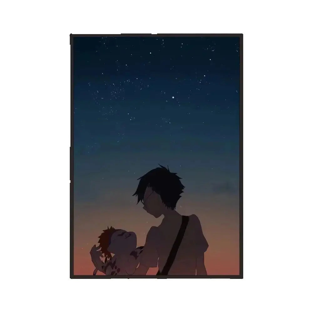 Digimon Adventure Anime Canvas Print Poster | HD Wall Art Decor Anime Canvas Poster Peaceful Pleasures Health and Wellness