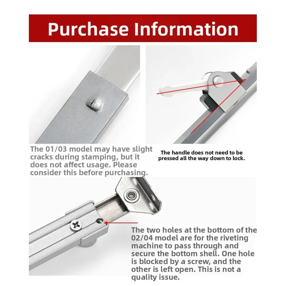 Telescopic Window Support Wind Stopper & Casement Limiter Lock