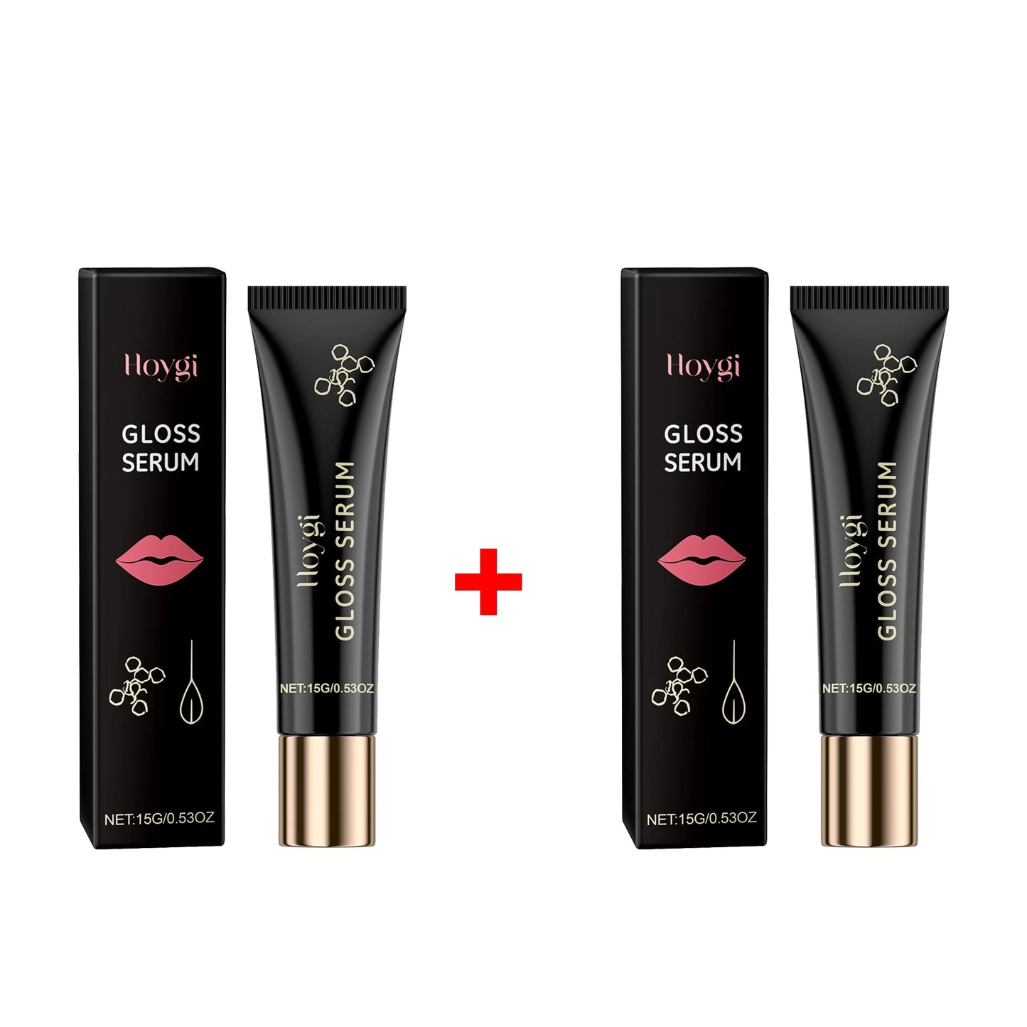 Glow Lip Serum Remove Dead Skin Fade Lip Lines Hydration Moisturizing Lip Balm Reduce Dryness Anti-Dry Crack Dry Care Peaceful Pleasures Health and Wellness 2 X 15g boxed