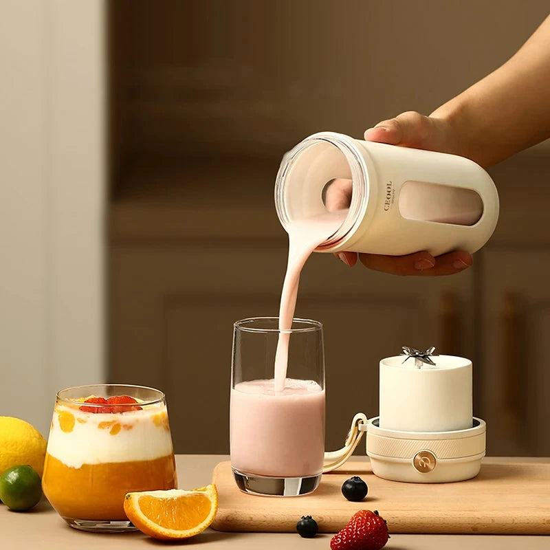 Z30 USB Electric Portable Fruit Blender 350ML Charging Small Quality Home Mini Multi functional Fruit and Vegetable Juice Cup Peaceful Pleasures Health and Wellness