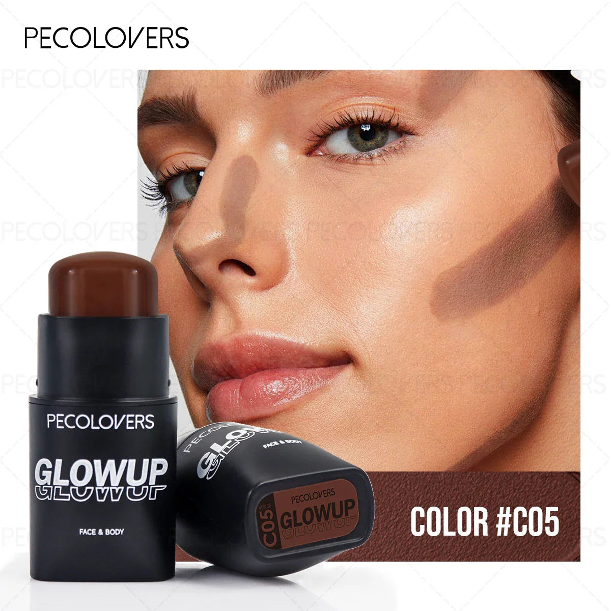 Natural 3D Contouring Cream – Bronzer & Highlighter for Beginners