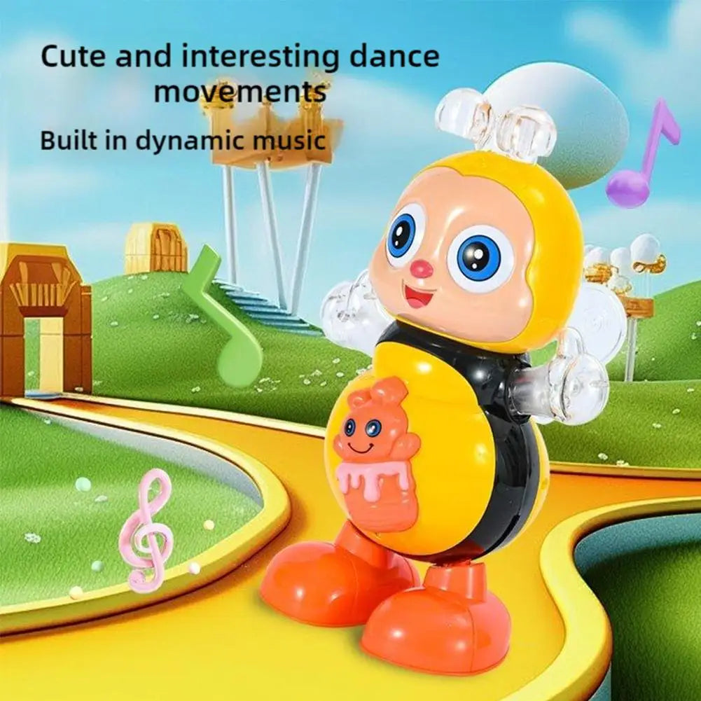 Dancing Bee Electric Toy – Musical Lights & Singing for Kids
