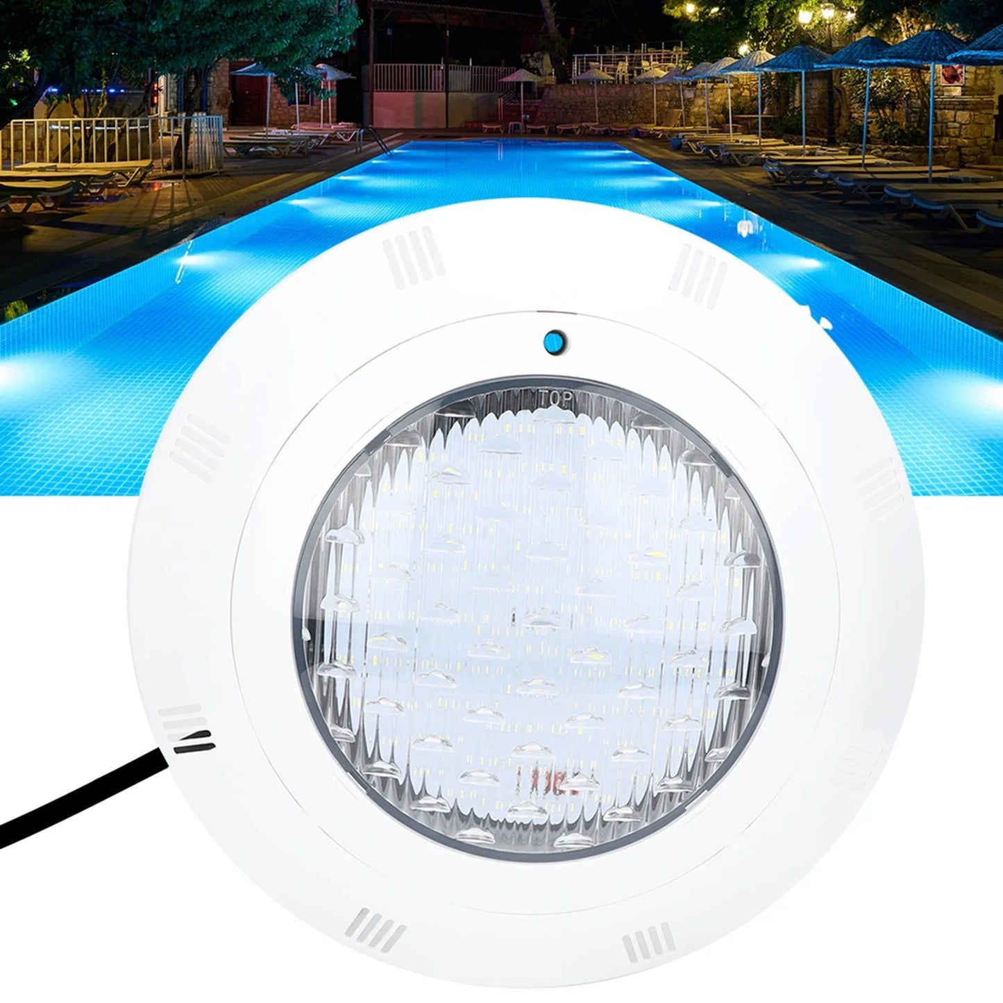 AC12V 40W 360 LED White Light Underwater Swimming Pool Lights RGB