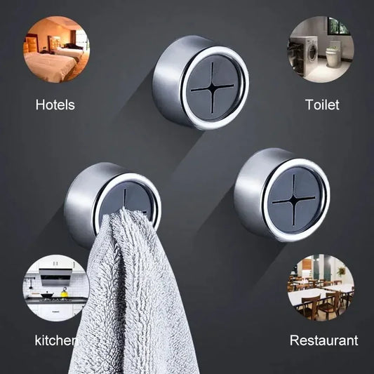 Portable and Easy To Use Silicone Odorless Towel Plug No Need for Punching Convenient Hook for Household Towel Practical Storage Peaceful Pleasures Health and Wellness